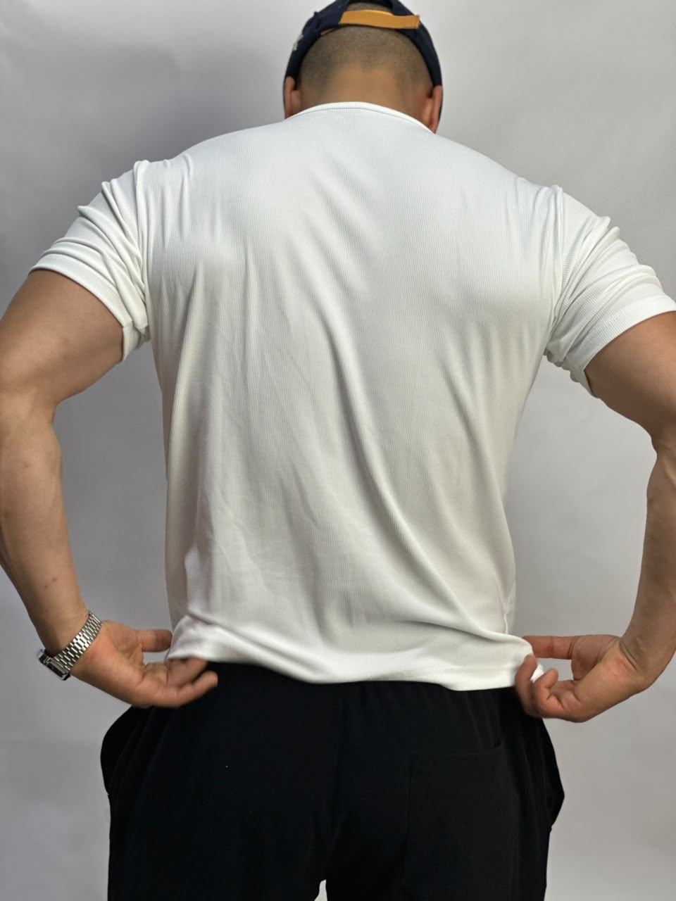 Henley T-shirt Blanc